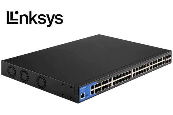 Linksys 24 port managed POE + Switch W/ 4 SFP + 410 W - Lead Time: 7 days - MOQ: 1 - MXQ: None - Part Number: LGS328MPC