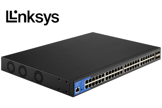 Linksys 24 port managed POE + Switch W/ 4 SFP + 410 W - Lead Time: 7 days - MOQ: 1 - MXQ: None - Part Number: LGS328MPC