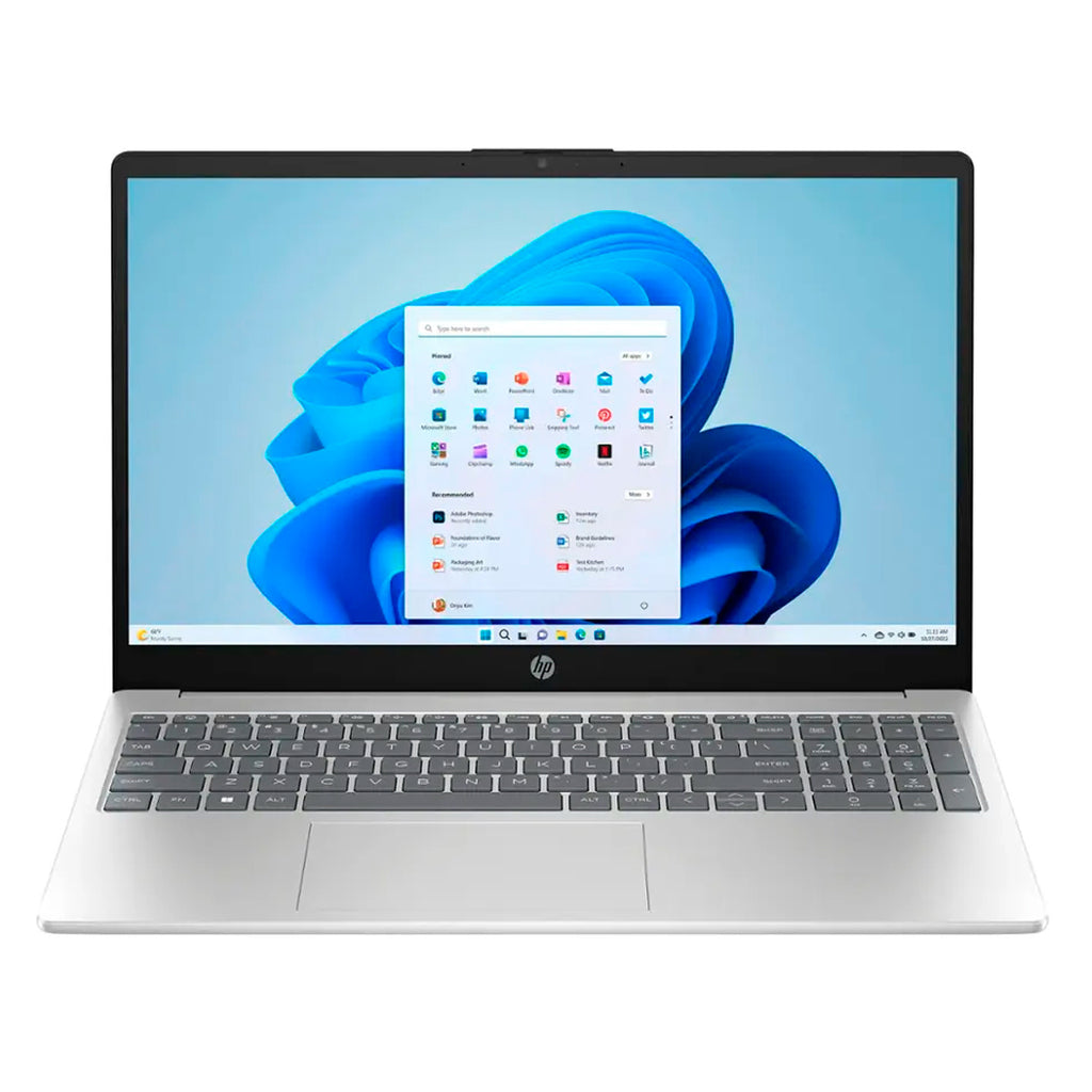 HP 15-FD0023 Core™ i3-1215U 256GB SSD 8GB 15.6" (1366x768) TOUCHSCREEN WIN11 S NATURAL SILVER - Lead Time: 5 days - MOQ: 1 - MXQ: None - Part Number: A9HM6UA#ABA